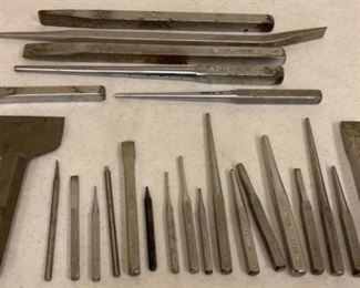 REDUCED! $18.75 NOW, WAS $25.00...................Chisels and Hole Punches (S400)