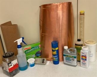 REDUCED! $6.00 NOW, WAS $8.00................Copper and Cork Scrap and more (S388)