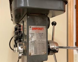 Close up: Shopcraft Drill Press (S373)