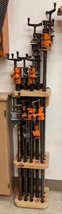 REDUCED! $150.00 NOW, WAS $200.00...............14 Clamps * Holder not included (S367)
