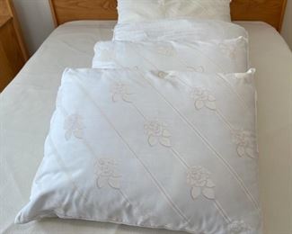 HALF OFF! $8.00 NOW, WAS $16.00..................5 Gently Used Pillows (S299)