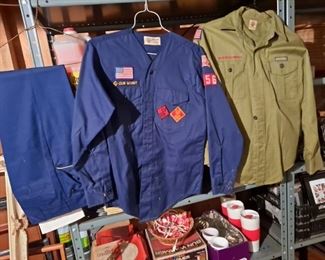 Vintage Boy Scout and Pack Leader Clothing and Collectibles 60s-70s