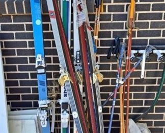 Cross Country and Downhill Skis & Poles
