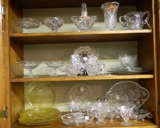 Pretty Depression era elegant glass; Heisey Glass; American Pressed Glass and crystal