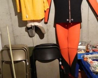 Folding chairs; Young Boys Football Gear; Men's Scuba Wet Suit
