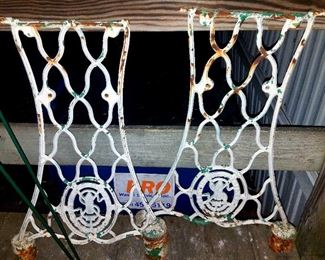 Antique Cast Iron Architectural Design
Superb Patina!