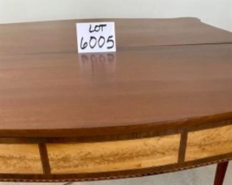Lot 6005. $225.00. Drop Leaf Table, Perfect for Games, 36"w x 18.5" closed; 37" open, 28" tall, Terrific size that compacts when down.