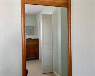 Lot 6021. $975.00. BUY THIS COOL BEDROOM SET! Vintage Century Furniture Bedroom Set, actual Mid-Century includes 9 Drawer Dresser (62"L x 19" d x 31" T), 5 Drawer High Boy, (44"t x 38"w x 19"d), 2-Side Night Tables, (22"w x 16"d x 23.5" t), 1 Mirror. There are two twin beds available, however, mattresses are old.