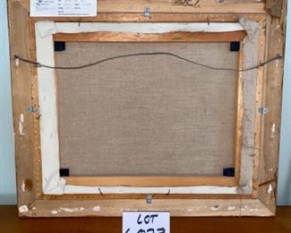 Lot 6023. $1,075.00. John Terelak, "After the Rain" 16x20" Oil on Canvas, Hand-Signed. Beautiful - look at the cool technique he uses if you zoom in on this.