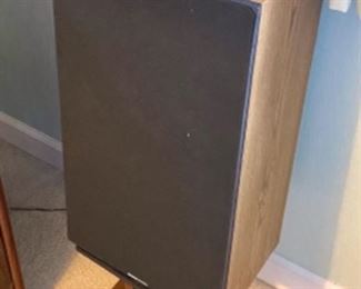 Lot 6025. $175.00 ( 0ver $360.00 if bought individually) 4 Tier Stereo Component Cabinet with Glass Doors ($110.00), 1988 Yamaha KX-W302U Double Cassette Deck (eBay 79.95 Sold Price) 1990 Yamaha RX-530 Natural Sound Stereo Receiver ($72.00 eBay Sold Price), Sony 5-Disc Player CDP-C545 ($75.00 eBay Sold Price), Pair of Boston A70 Speakers with Stands. ($30.00 eBay Sold Price)