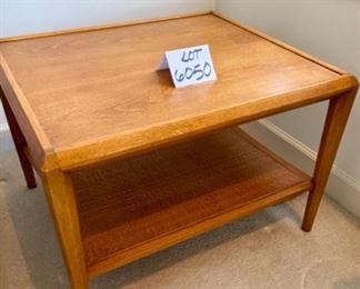Lot 6050. $75.00. Century End Table needs a little love on the top, but nothing major. Good Bones! Matches the Century bedroom set (and there is a second one of these, the other needs a little more love than this one, Lot 6154) 28"x24"x19"t