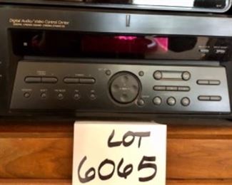 Lot 6065 $65.00 Sony Digital Audio/Video Control Center Dolby Digital FM Stereo./FM/AM Receiver