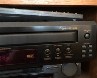 Lot 6066. $70.00 Denon Model DVM-1815, Mfr. 10/04 DVD Video Auto Changer; 5 DVDs