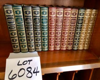 Lot 6084. $200.00. 12 Volume Collector's Edition of Leather Bound Books with classic titles as shown in the next few Photos - c. 1950's by Pocketbook, Inc. In addition to looking sharp on a shelf, this set provides some very good reading material.