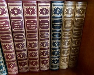 Lot 6084. $200.00. 12 Volume Collector's Edition of Leather Bound Books with classic titles as shown in the next few Photos - c. 1950's by Pocketbook, Inc. In addition to looking sharp on a shelf, this set provides some very good reading material.