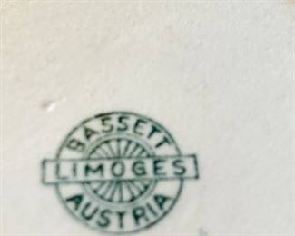 Lot 6087. $40.00. Six Limoges Custard Cups 3-3/4" Diameter, 1.5" tall Made in Austria