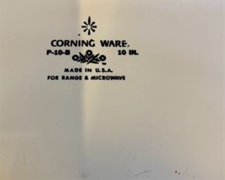 Lot 6124. $30.00. 3 Corning Ware blue cornflower pieces in various sizes. w/4 lids. 1)10". 2)9". 3)2.5"qt. There is no substitute for Corning Ware in the Microwave!