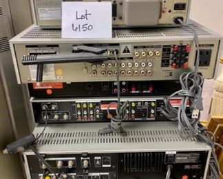 Lot 6150. $500.00. Complete Vintage Sony Component System. Sony Turn Table PS-FL1. Sony Betamax BL2710. TV Tuner VTX-1000R. TV Sound Adapter MLV100. Sony Stereo Receiver STR-VX750. Sony Stereo Cassette Deck TC-V7. Sony SS-X10A Speaker. and remote controls. (We do have the Sony Trinitron TV as well!)