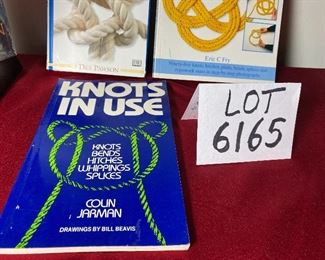 Lot 6165. $30.00. Some Good Reading. 3 Volume Trilogy, New and Sealed box. "Lord of the Rings", The Handbook of Knots by Des Pawson, "Knots in Use" by Colin Jerman, the Complete Book of Knots and Rope work by Eric Fry. Everything you will ever need to know about knots and how to tie them!!