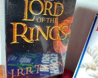 Lot 6165. $30.00. Some Good Reading. 3 Volume Trilogy, New and Sealed box. "Lord of the Rings", The Handbook of Knots by Des Pawson, "Knots in Use" by Colin Jerman, the Complete Book of Knots and Rope work by Eric Fry. Everything you will ever need to know about knots and how to tie them!!