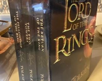 Lot 6165. $30.00. Some Good Reading. 3 Volume Trilogy, New and Sealed box. "Lord of the Rings", The Handbook of Knots by Des Pawson, "Knots in Use" by Colin Jerman, the Complete Book of Knots and Rope work by Eric Fry. Everything you will ever need to know about knots and how to tie them!!