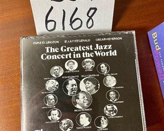 Lot 6168. $28.00. CDs: Bud Powell 4 cd Blue Note, The greatest jazz concert in the world 3 CD set, The Benny Goodman Quartet Together Again, Marian McPartland @ Storyville @ The Hickory House, Dorothy Donegan - Floating Jazz, Dave McKenna Easy Street, George Shearling- I'll take Romance