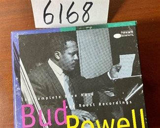 Lot 6168. $28.00. CDs: Bud Powell 4 cd Blue Note, The greatest jazz concert in the world 3 CD set, The Benny Goodman Quartet Together Again, Marian McPartland @ Storyville @ The Hickory House, Dorothy Donegan - Floating Jazz, Dave McKenna Easy Street, George Shearling- I'll take Romance