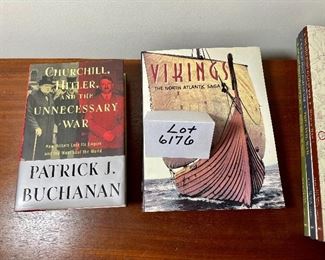 Lot 6176. $58.00. The Westpoint Atlas of War 3 volumes "Civil War", World War 1, & World War 2: The Pacific. Vikings- The North Atlantic Saga, Churchill, Hitler & the Unnecessary War (questionable by Pat Buchannan)