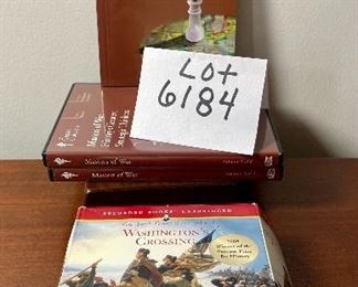 Lot 6184 $30.00 Masters of War: History's Greatest Strategic Thinkers and Washingtons Crossing Recorded Books (15 CDs)