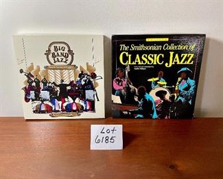 Lot 6185. $40.00. Smithsonian Collection of Recordings, Big Band Jazz 4 CD Sets, Classic Jazz- 5 CD Set.