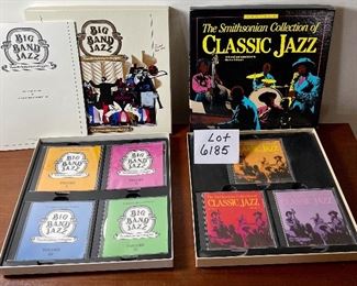 Lot 6185. $40.00. Smithsonian Collection of Recordings, Big Band Jazz 4 CD Sets, Classic Jazz- 5 CD Set.