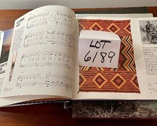 Lot 6189. $36.00. Books: Songs of the Wild West, Yellowstone, Alaska, Waterfowl.