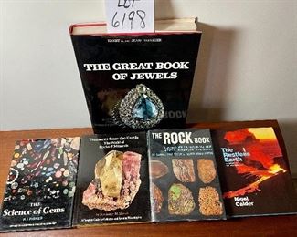 Lot 6198. $48.00. The Restless Earth, The Rock Book, Great Book of Jewels, The Science of Gems, Treasures from the Earth.