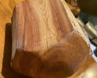 Lot 6205. $30.00 Daiwa Fishing Rod and Reel and a nifty 2-drawer jewelry box made from a piece of driftwood. Includes a teeny tiny Ram carved out of wood also. See Pics!