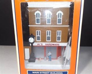 Lionelville Main Street Building in Box Als Hardware