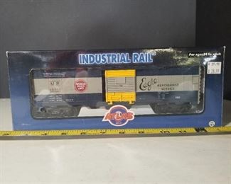 Atlas Industrial Rail Traditional 0-27 Rolling Stock. Single Door Box Car Missouri Pacific.