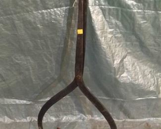 Vintage Hay Bale Fork