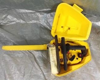 McCulloch Power Mac 310 Solid State Ignition Chainsaw with Plastic Case - Not Tested