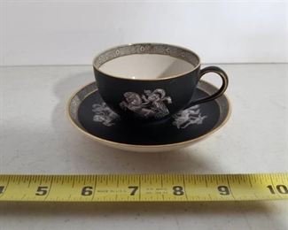 Pratt-Fenton Old Greek. Tea Cup and Saucer.