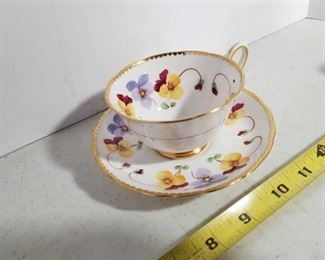 Tuscan Fine English Bone China Made in England. Tea Cup and Saucer.