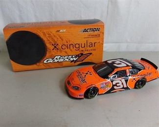 Action 1:24 Scale Stock Car Limited Edition Robby Gordon Cingular Wireless Number 31 Race Car Model