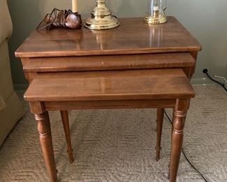 8 Ethan Allen Nesting Tables