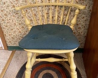 15 Ethan Allen Yellow Chair