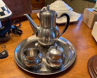 Onieda Tea Set and Tray