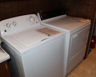 washer and dryer