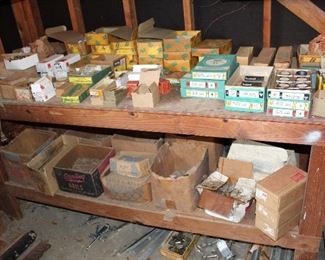 cabinet hardware NIB; fasteners