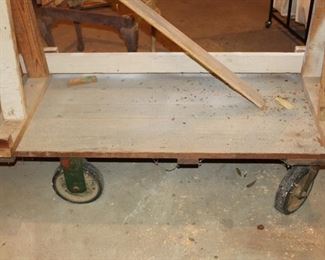 industrial shop cart