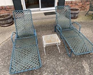 Brown Jordan Chaise Lounges 