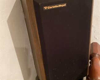 Pair of Vintage Cerwin-Vega Stereo Speakers