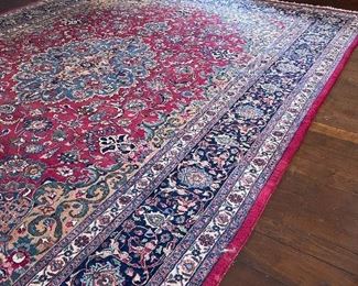 Mashad 13.6' x 10.6' 100 Wool Pile Area Rug